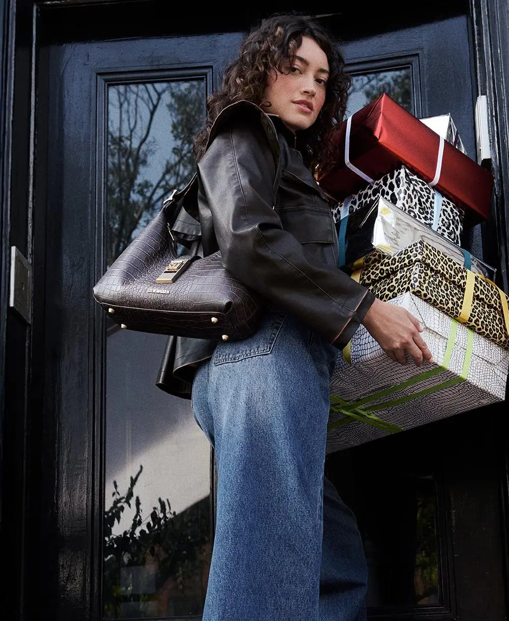 תיק צד לנשים BOVIE-A חום | סטיב מאדן – תמונה 2