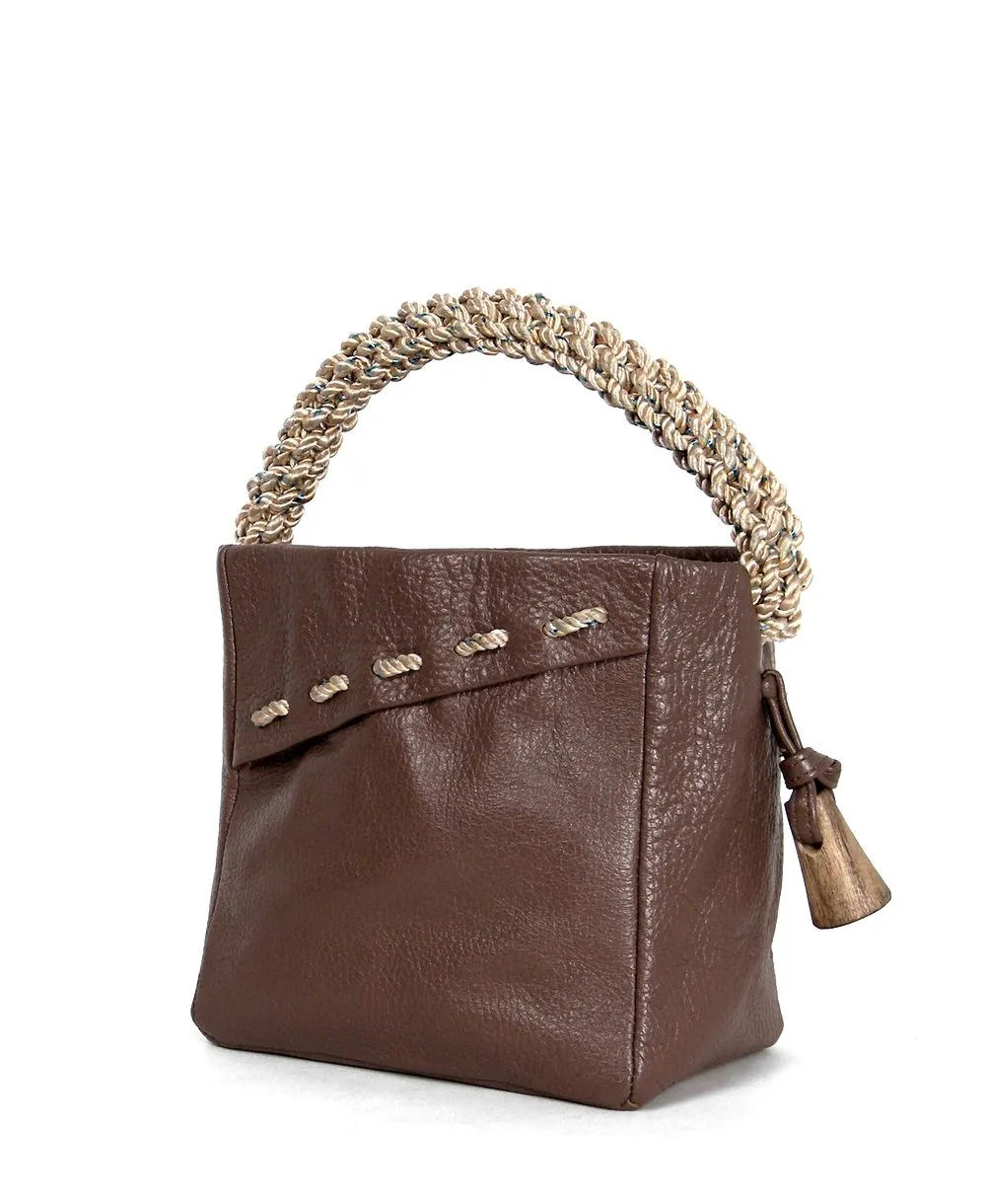 תיק לאישה Dav חום אדמה | ONE ONE FIVE – תמונה 5