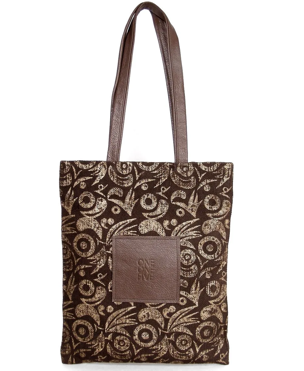 תיק צד לנשים חום אדמה הפינס | ONE ONE FIVE