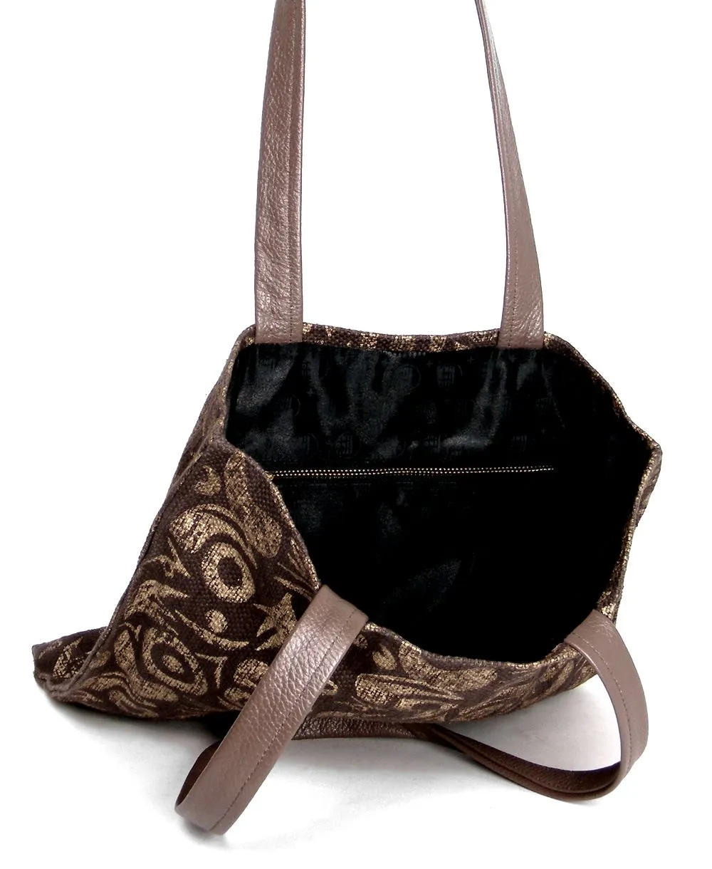 תיק צד לנשים חום אדמה הפינס | ONE ONE FIVE – תמונה 7