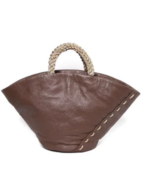 תיק צד לנשים ONE ONE FIVE דגם Tapan חום אדמה קולקציית TERRA