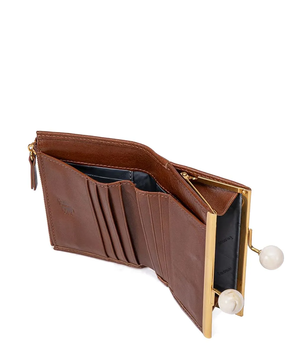 ארנק לנשים איבון חום בהיר | עמנואל – תמונה 5