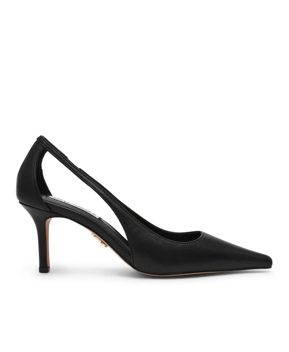 נעל עקב Steve Madden ALTRA בצבע שחור קלאסי עם חרטום מחודד ורצועת Slingback