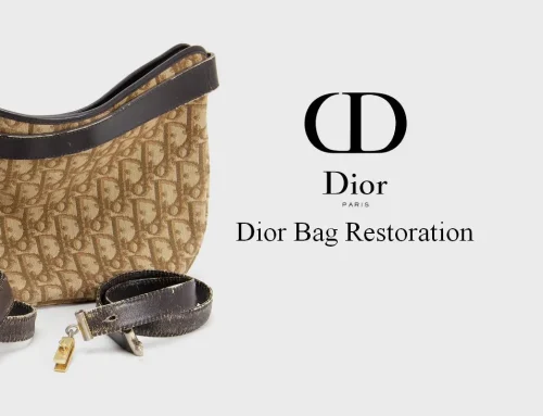 חידוש תיק Christian Dior – שיקום עור סדוק ודהוי