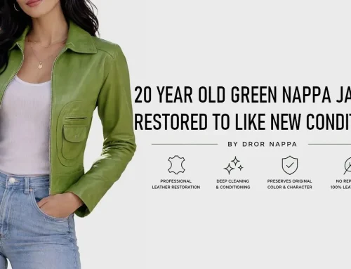 Nappa Leather Jacket Restoration