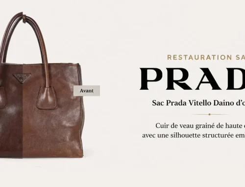 Restauration d’un Sac Prada Vitello Daino