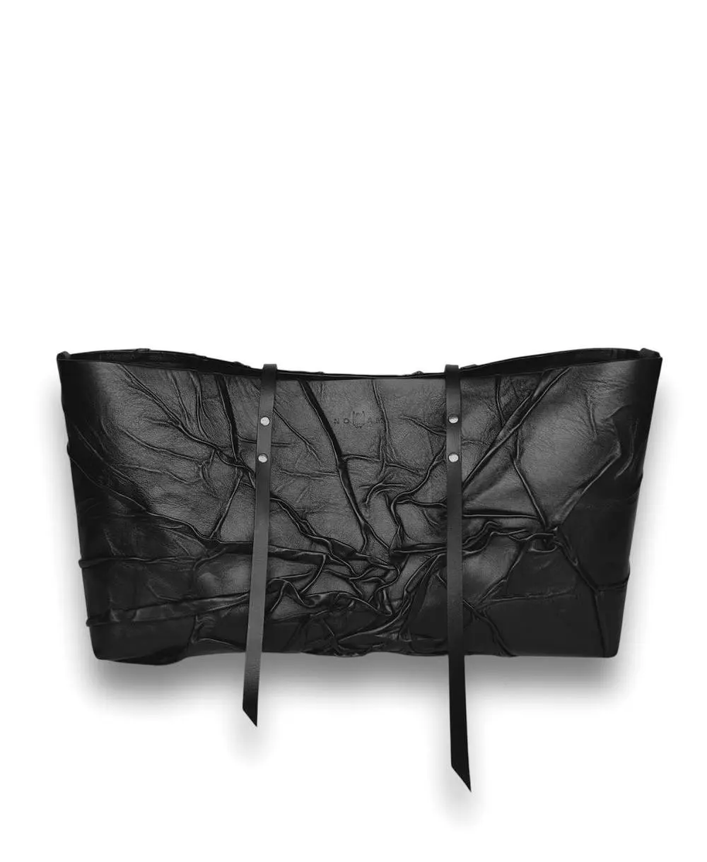 תיק צד לנשים TOTE BAG XL שחור | Noam Design – תמונה 5